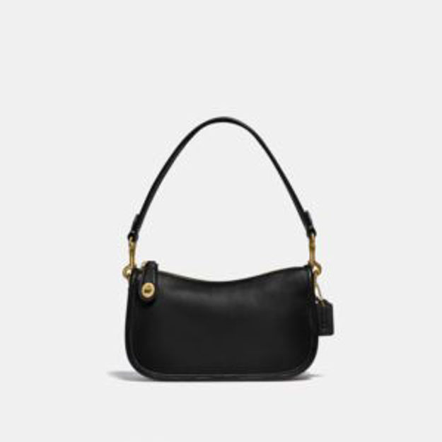 Picture of Swinger 20 Leather Handbag - Black