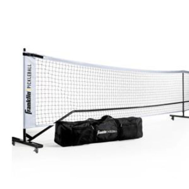 Picture of Official Size Pickleball Net On Wheels