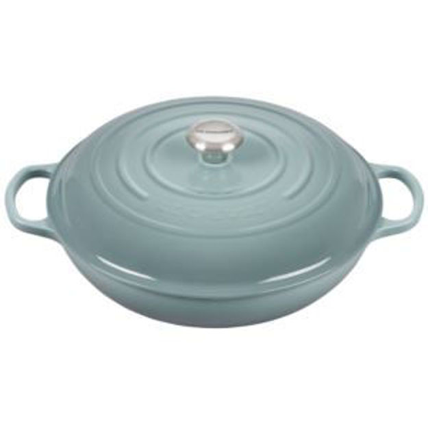 Picture of 5qt Signature Cast Iron Braiser Sea Salt