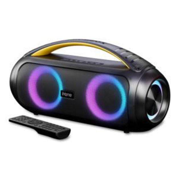 Picture of Color Changing Splashproof Bluetooth Boombox Black