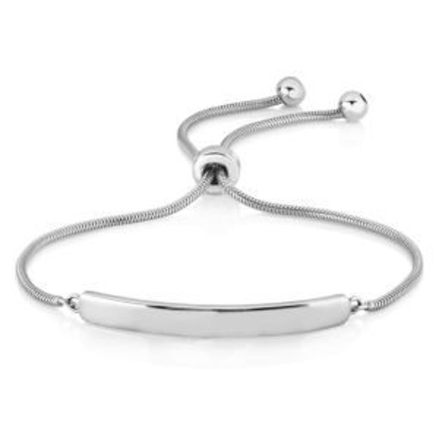 Picture of Bolo Bar Bracelet Silver