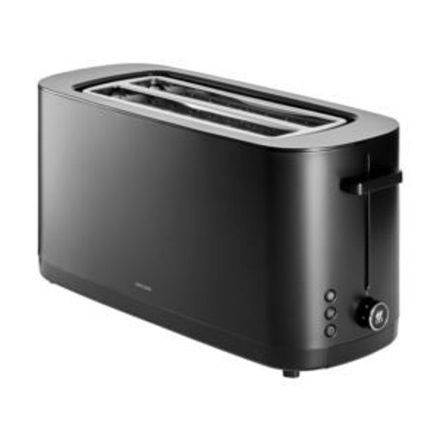 Picture of Enfinigy Long Slot 2 Slice Toaster Black