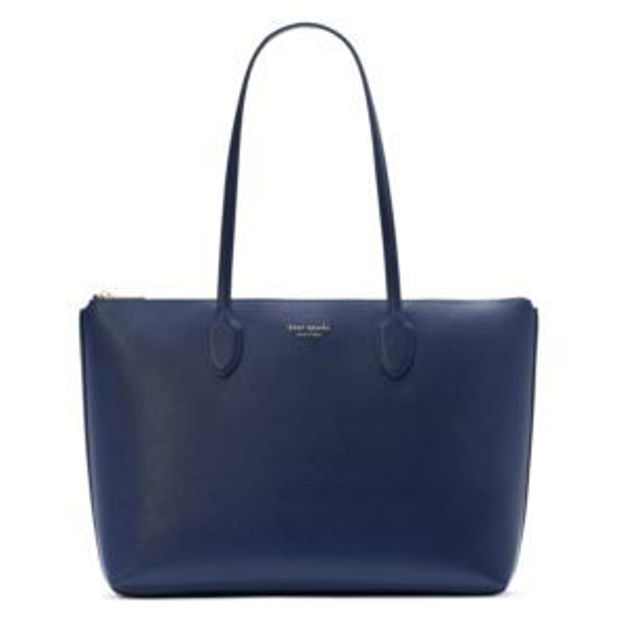 Picture of Bleecker Large Zip Top Tote -  Parisian Navy