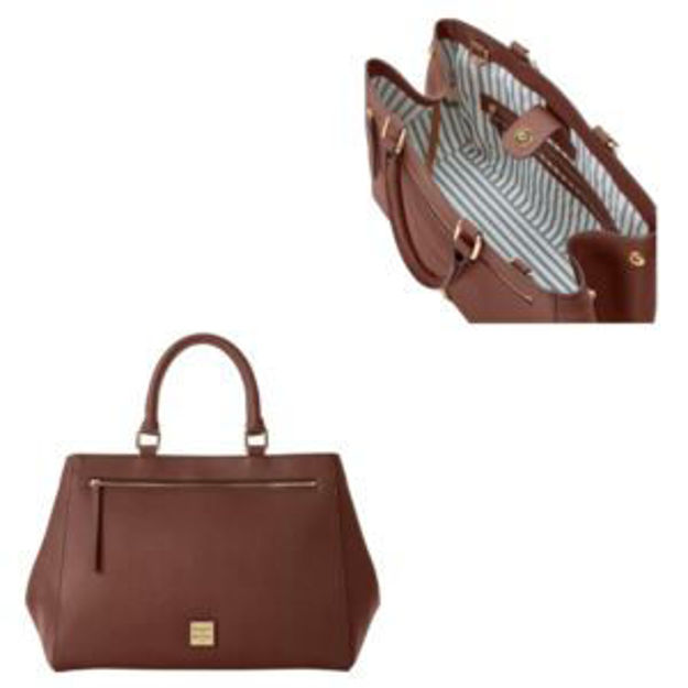 Picture of Saffiano Zip Satchel