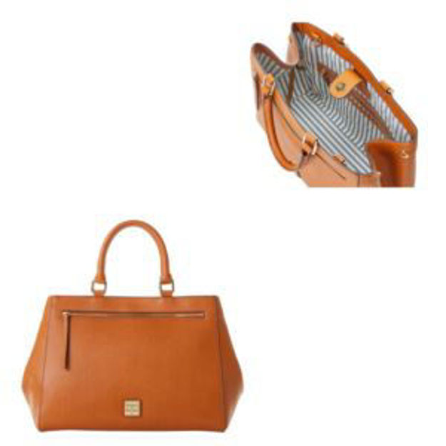 Picture of Saffiano Zip Satchel