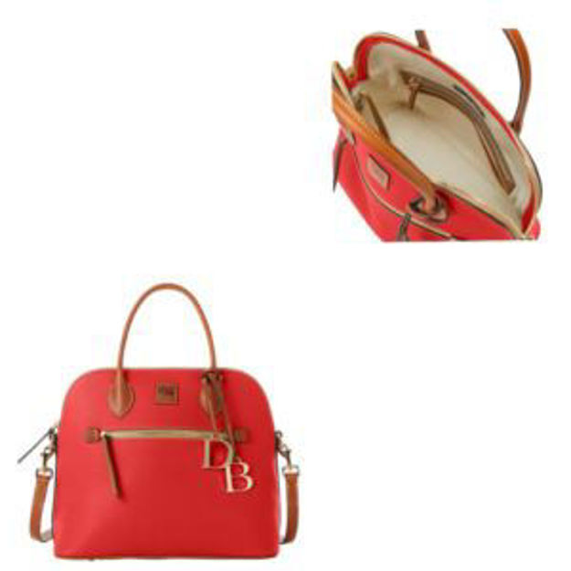 Picture of Pebble Grain Large Domed Satchel