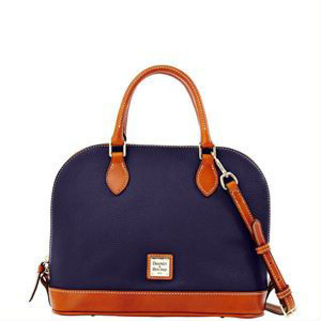 Picture of Pebble Grain Zip Zip Satchel