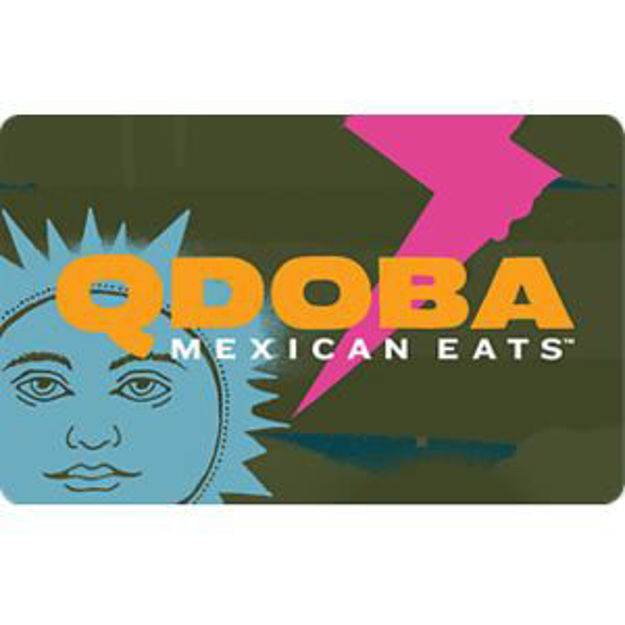 Picture of $250.00 Qdoba Restaurant Inc. Orange Cactus eGift