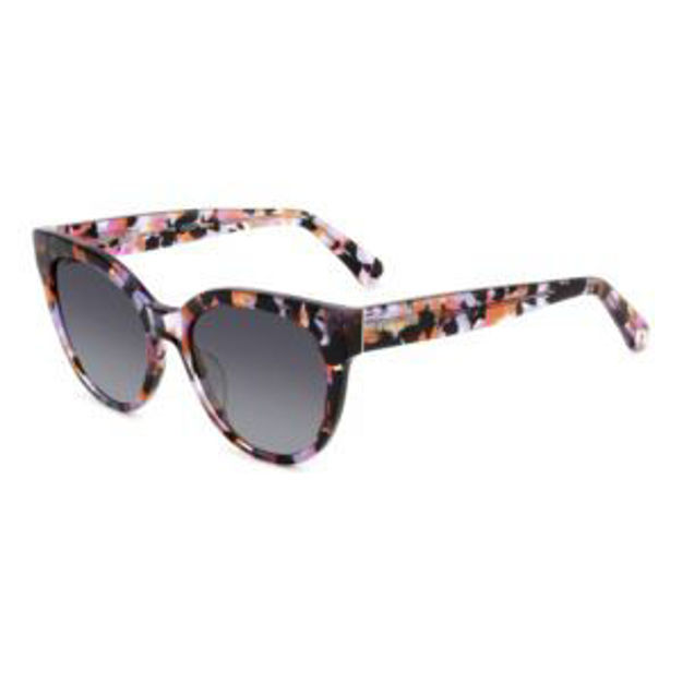 Picture of Javana Round Sunglasses - Havana Multicolor