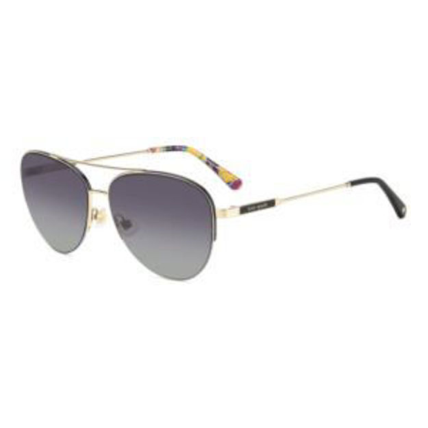 Picture of Janece Aviator Polarized Sunglasses - Gold/Black