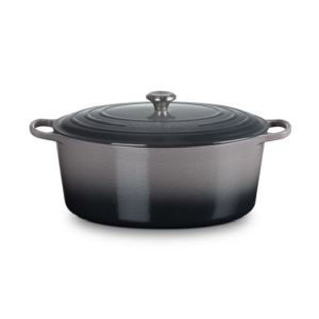 Picture of 15.5qt Signature Cast Iron Oval Dutch Oven Oyster