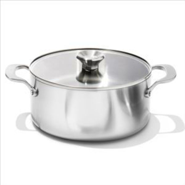 Picture of Mira Tri-Ply 5.2qt Stainless Steel Casserole w/ Lid