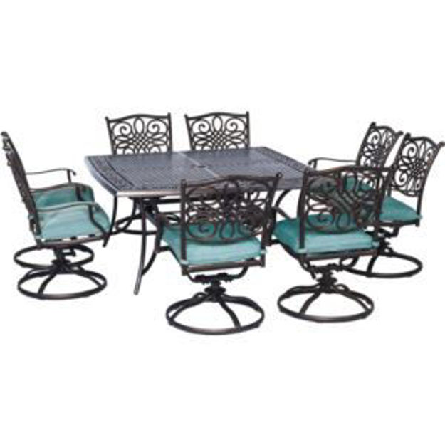 Picture of Traditions 9-Piece Square Dining Set