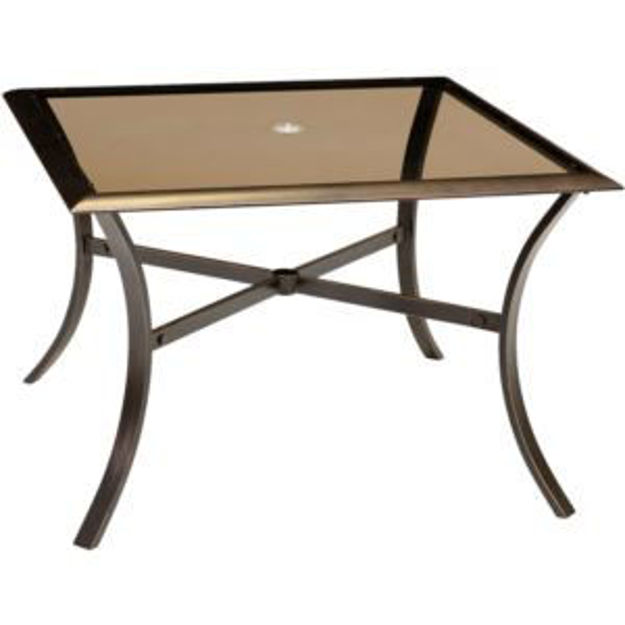 Picture of Traditions 42-In. x 42-In. Square Glass-Top Dining Table