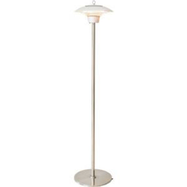 Picture of Electric Halogen Infrared Stand Heat Lamp, Silver