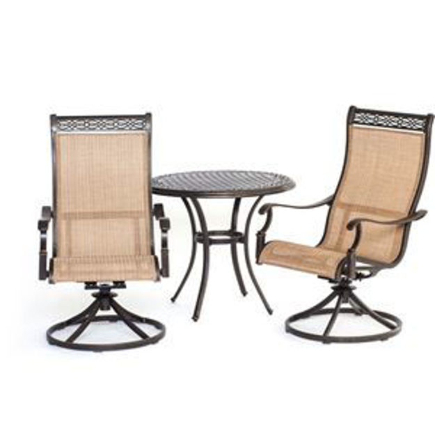 Picture of Manor 3-Piece Bistro Dining Set