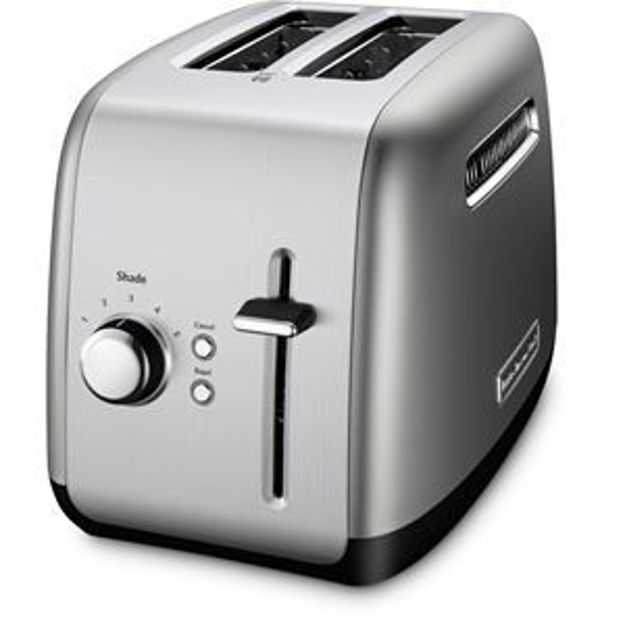 Picture of 2-Slice Toaster with Illuminated Button in Contour Silver