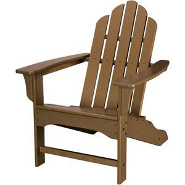 Picture of All-Weather Contoured Adirondack Chair - Teak