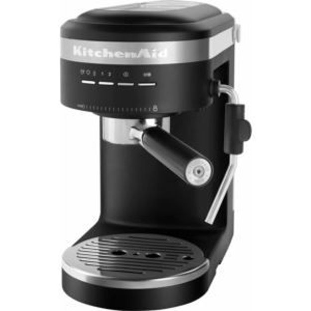 Picture of Semi-Automatic Espresso Machine in Black Matte