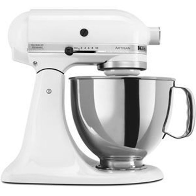 Picture of Artisan Series 325-Watt Tilt-Back Head Stand Mixer in White