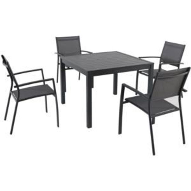 Picture of Naples 5-Piece Square Dining Set