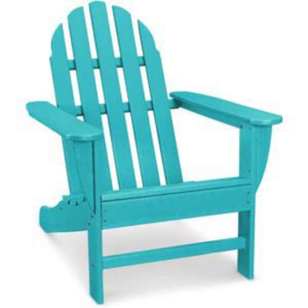 Picture of Classic All-Weather Adirondack Chair in Aruba Blue