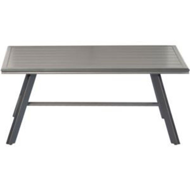 Picture of All-Weather Commercial-Grade Aluminum Slat-Top Coffee Table