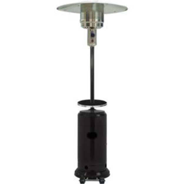 Picture of 7-Ft. Tall 48,000 BTU Propane Umbrella Patio Heater with Wheels for Outdoor Events and Entertaining