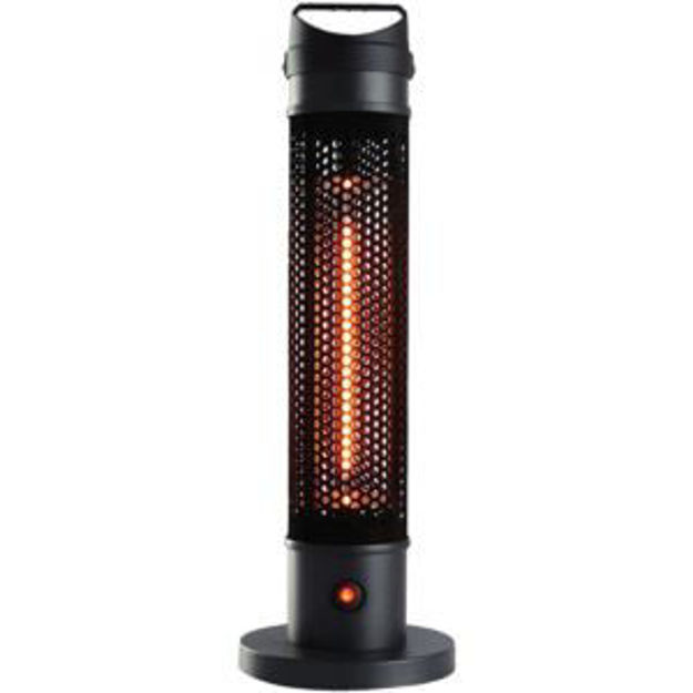 Picture of 24-In. Modern Efficient Standing Electric Heater, Black