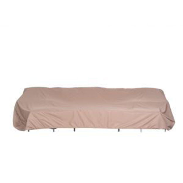 Picture of Weatherproof Large Rectangular Outdoor Furniture Cover for 4-Pc. and 6-Pc. Sofa Sets, 57-In. D x 148