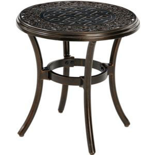 Picture of Traditions 18-In. Round Cast Aluminum Side Table