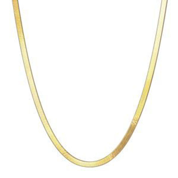 Picture of Herringbone Chain Necklace Gold