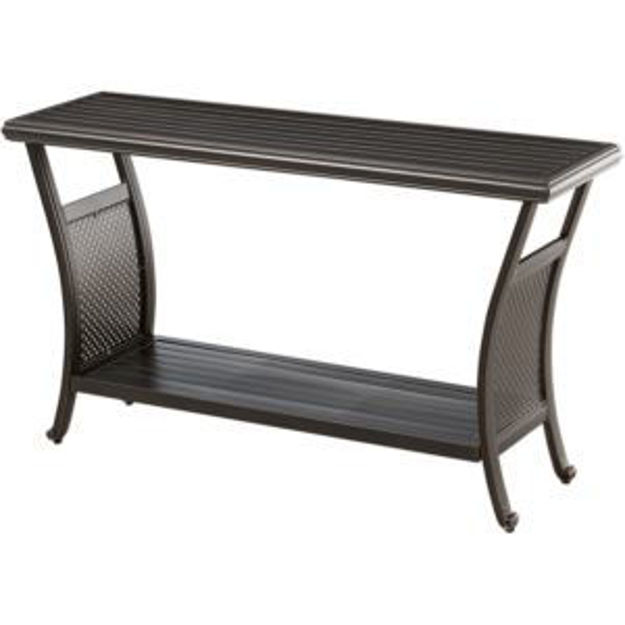 Picture of Traditions 50-in. Slat-top Outdoor Console Table