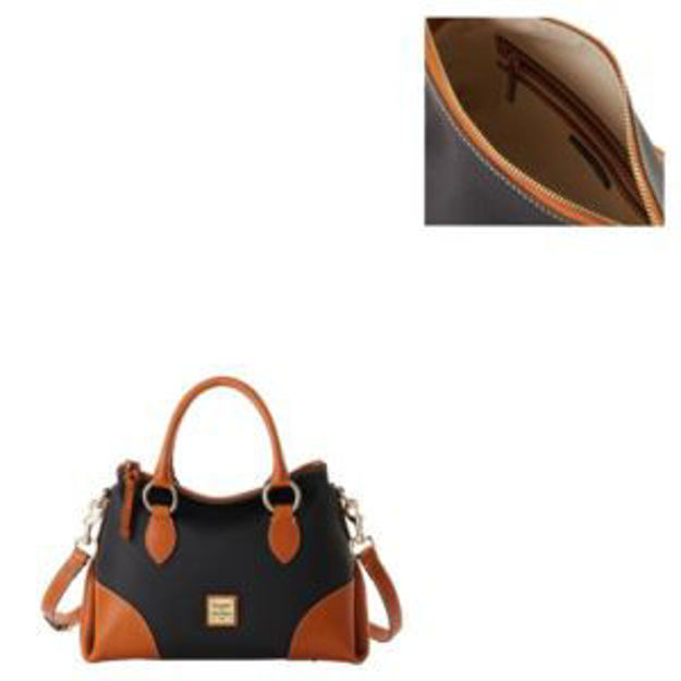 Picture of Pebble with Florentine Trim Satchel 30