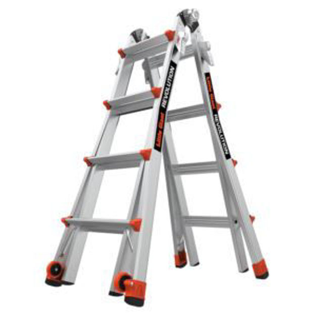 Picture of Revolution 2.0 Model 17 Aluminum Articulating Ladder System