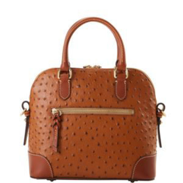 Picture of Ostrich Domed Satchel