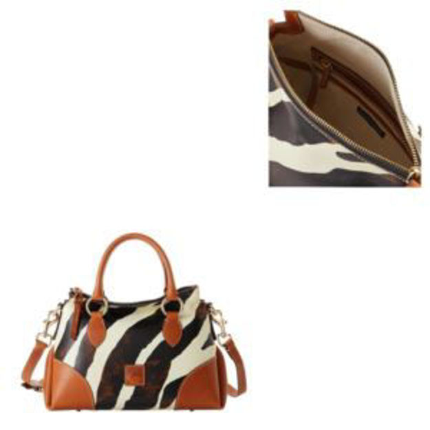 Picture of Zebra Leather Satchel 30