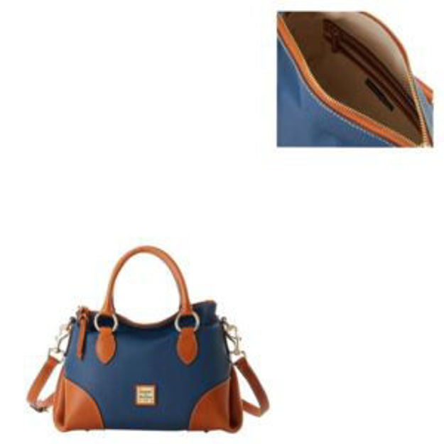 Picture of Pebble with Florentine Trim Satchel 30