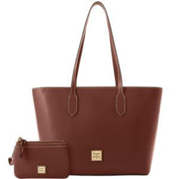 Picture of Saffiano Tote and Medium Wristlet