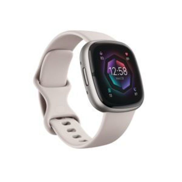 Picture of Sense 2 Advanced Health Smartwatch Lunar White/Platinum