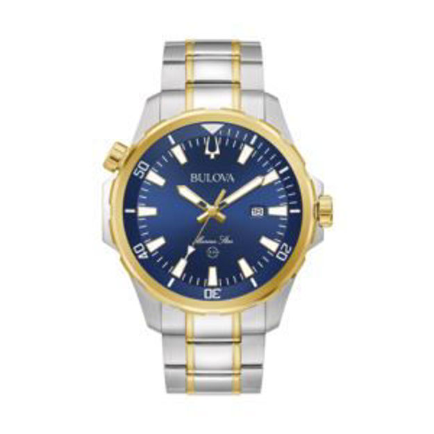 Picture of Men's Marine Star 2-Tone Stainless Steel Watch Blue Dial