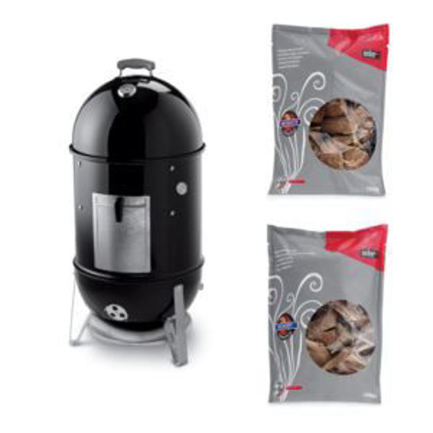 Picture of KIT Smokey Mountain Cooker Smoker + Cooking Chips