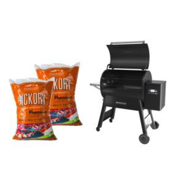 Picture of Ironwood 885 Smart Pellet Grill w/ Hickory Pellets