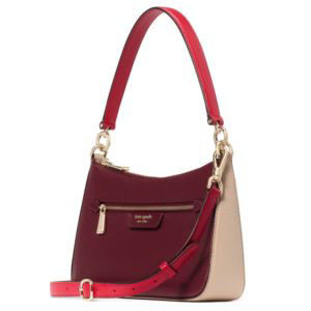 Picture of Hudson Colorblocked  Convertible Crossbody - Cherry Juice Multi