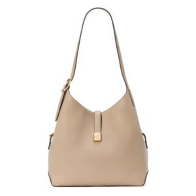 Picture of Deco Large Shoulder Bag - Timeless Taupe