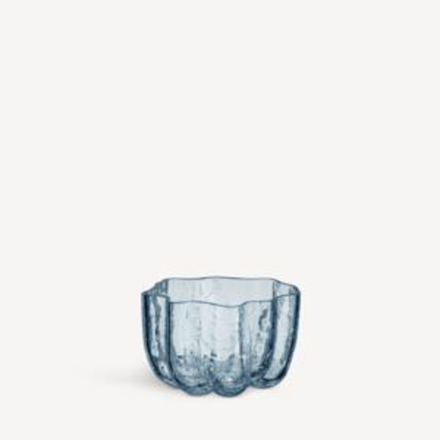 Picture of Crackle Votive/Bowl Circular Blue