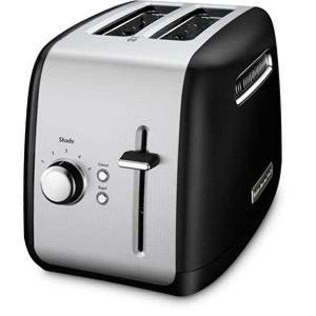 Picture of 2-Slice Toaster with Illuminated Button in Onyx Black