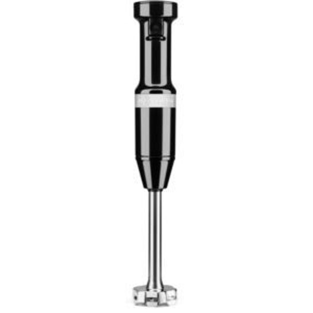 Picture of Corded Variable-Speed Immersion Blender in Onyx Black with Blending Jar