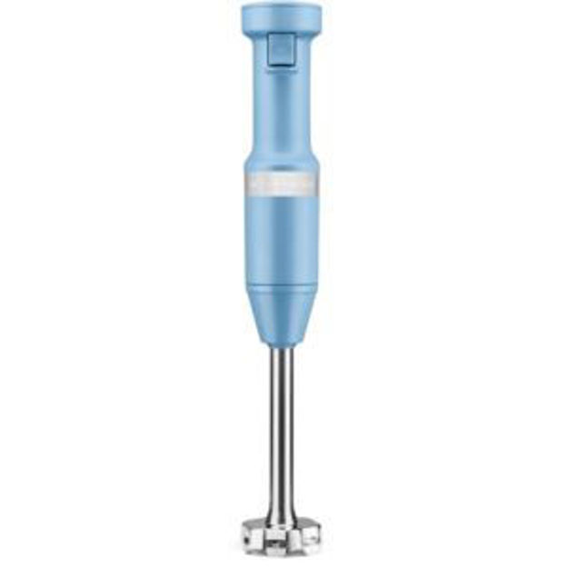 Picture of Corded Variable-Speed Immersion Blender in Blue Velvet with Blending Jar