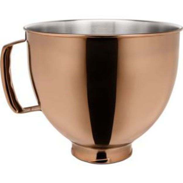 Picture of 5-Quart Tilt-Head Metallic Finish Stainless Steel Bowl in Radiant Copper